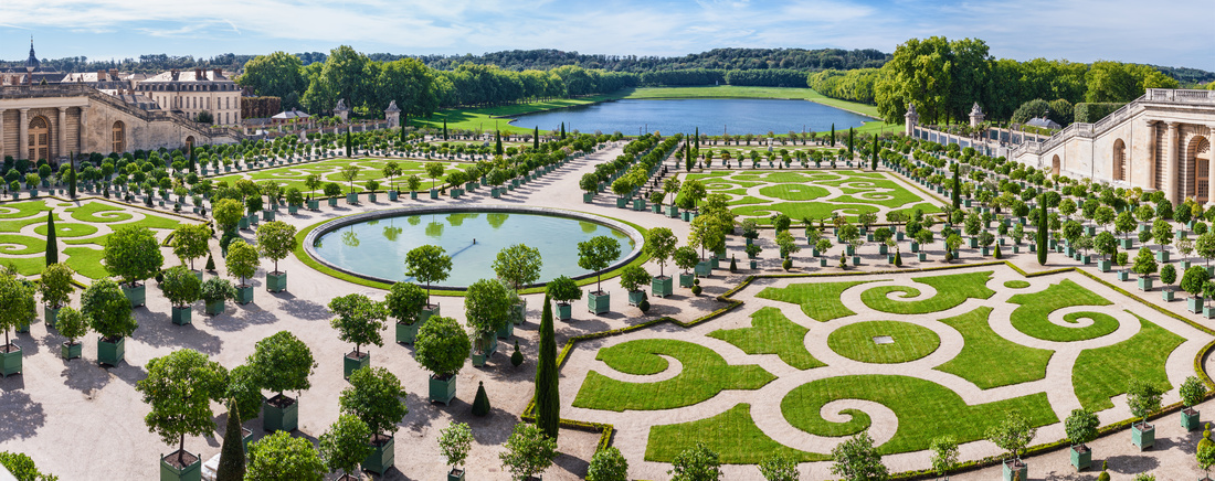 Kunstgalerie Garten Versailles