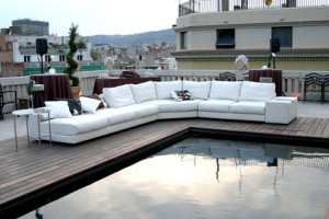 Dachterrasse mit Pool