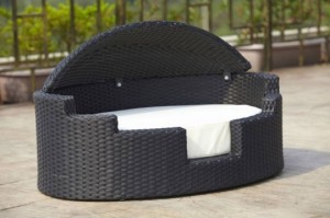 Tiersofa aus Polyrattan Sofa für Haustiere aus Polyrattan