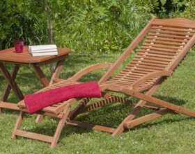 Gartenliege Teak