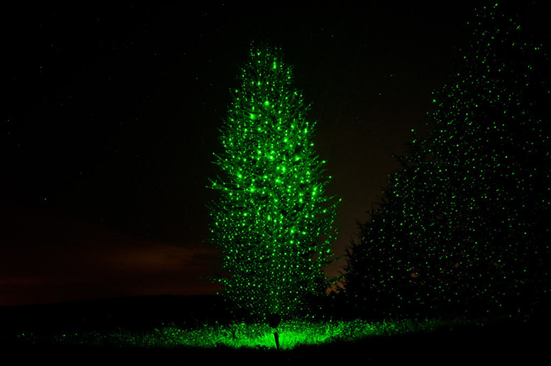 Effektvolle Weihnachtsbeleuchtung - GARTENMOEBEL.DE